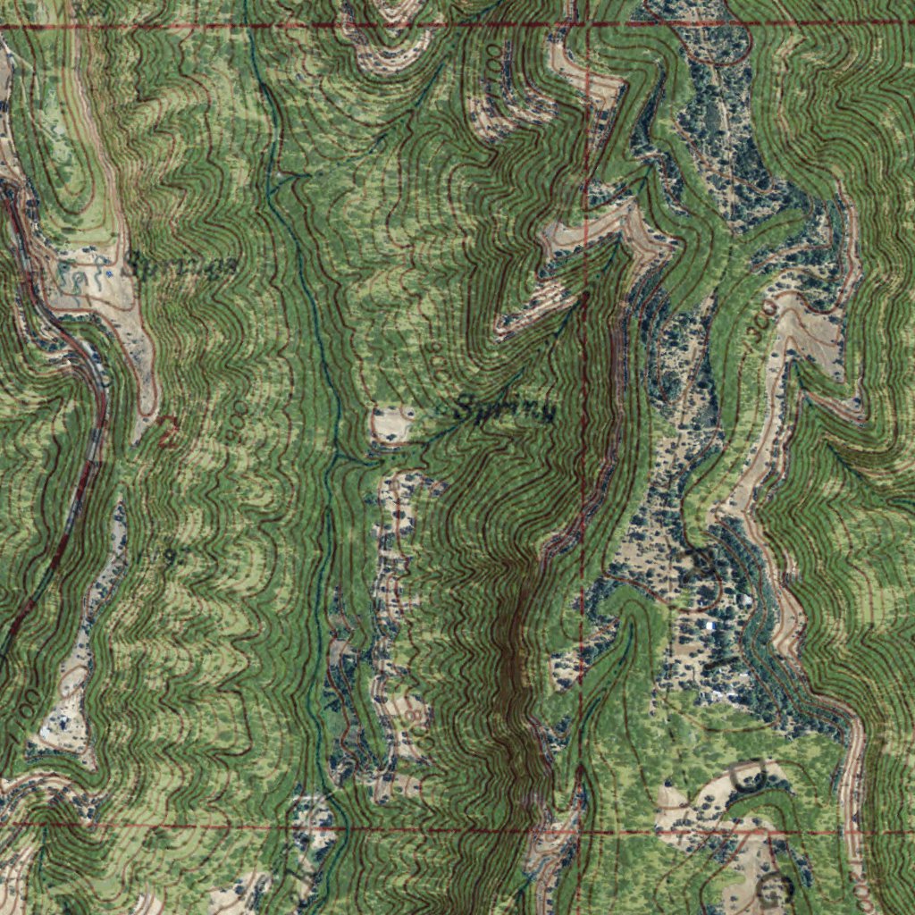 CA-Cherokee: GeoChange 1969-2012 Map by Western Michigan University ...