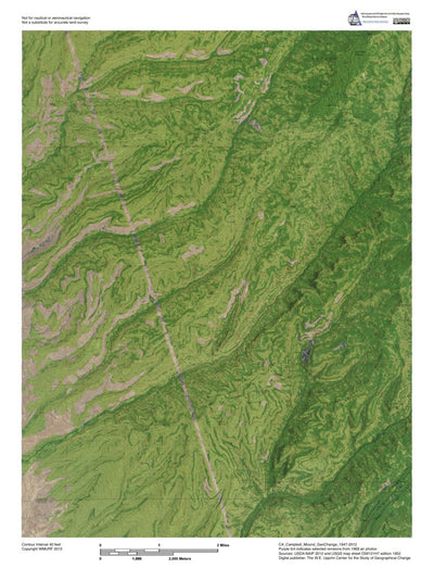 CA-Campbell Mound: GeoChange 1947-2012 Preview 1