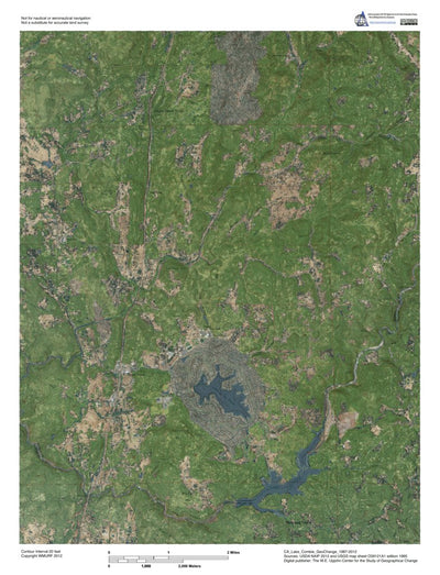 CA-Lake Combie: GeoChange 1987-2012 Preview 1