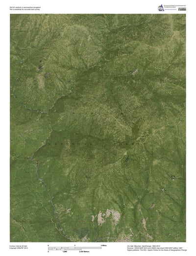 CA-Ball Mountain: GeoChange 1965-2012 Preview 1