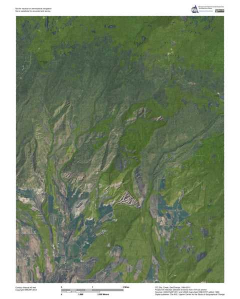 CO-Dry Creek: GeoChange 1964-2011 Preview 1