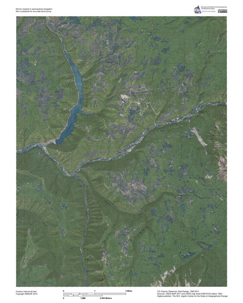 CO-Paonia Reservoir: GeoChange 1963-2011 Preview 1