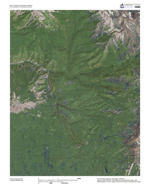 CO-Marcellina Mountain: GeoChange 1958-2011 Preview 1