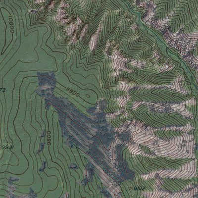 CO-West Elk Peak SW: GeoChange 1950-2011 Preview 2