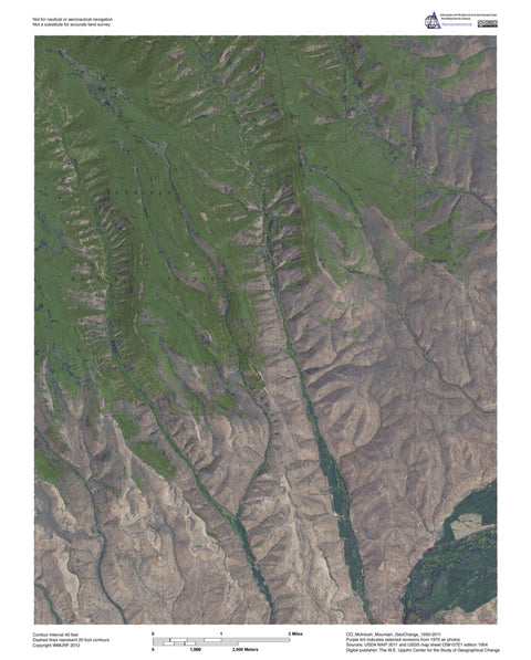 CO-McIntosh Mountain: GeoChange 1950-2011 Preview 1