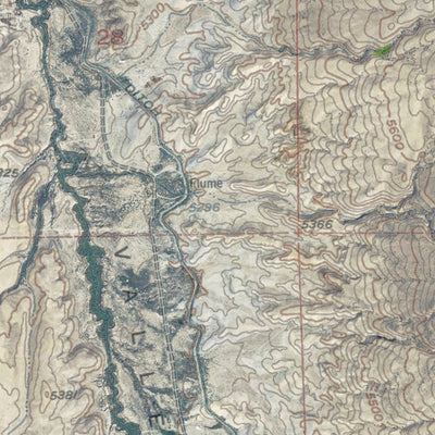 CO-Olathe NW: GeoChange 1950-2011 Preview 3