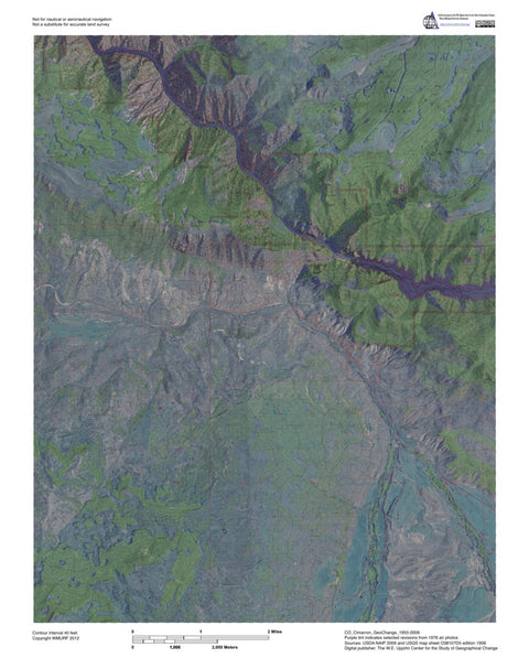 CO-Cimarron: GeoChange 1955-2009 Preview 1