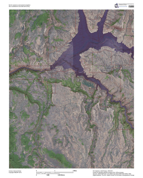 CO-Sapinero: GeoChange 1950-2011 Preview 1