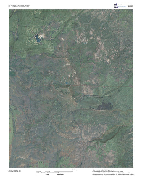 CO-Horsefly Peak: GeoChange 1965-2011 Preview 1