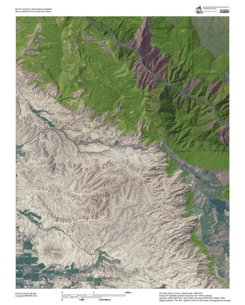 CO-Red Rock Canyon: GeoChange 1950-2011 Preview 1