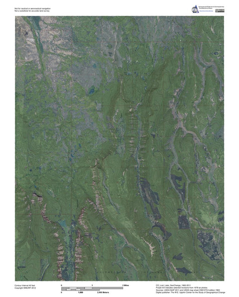 CO-Lost Lake: GeoChange 1962-2011 Preview 1