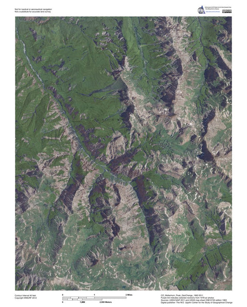 CO-Wetterhorn Peak: GeoChange 1962-2011 Preview 1