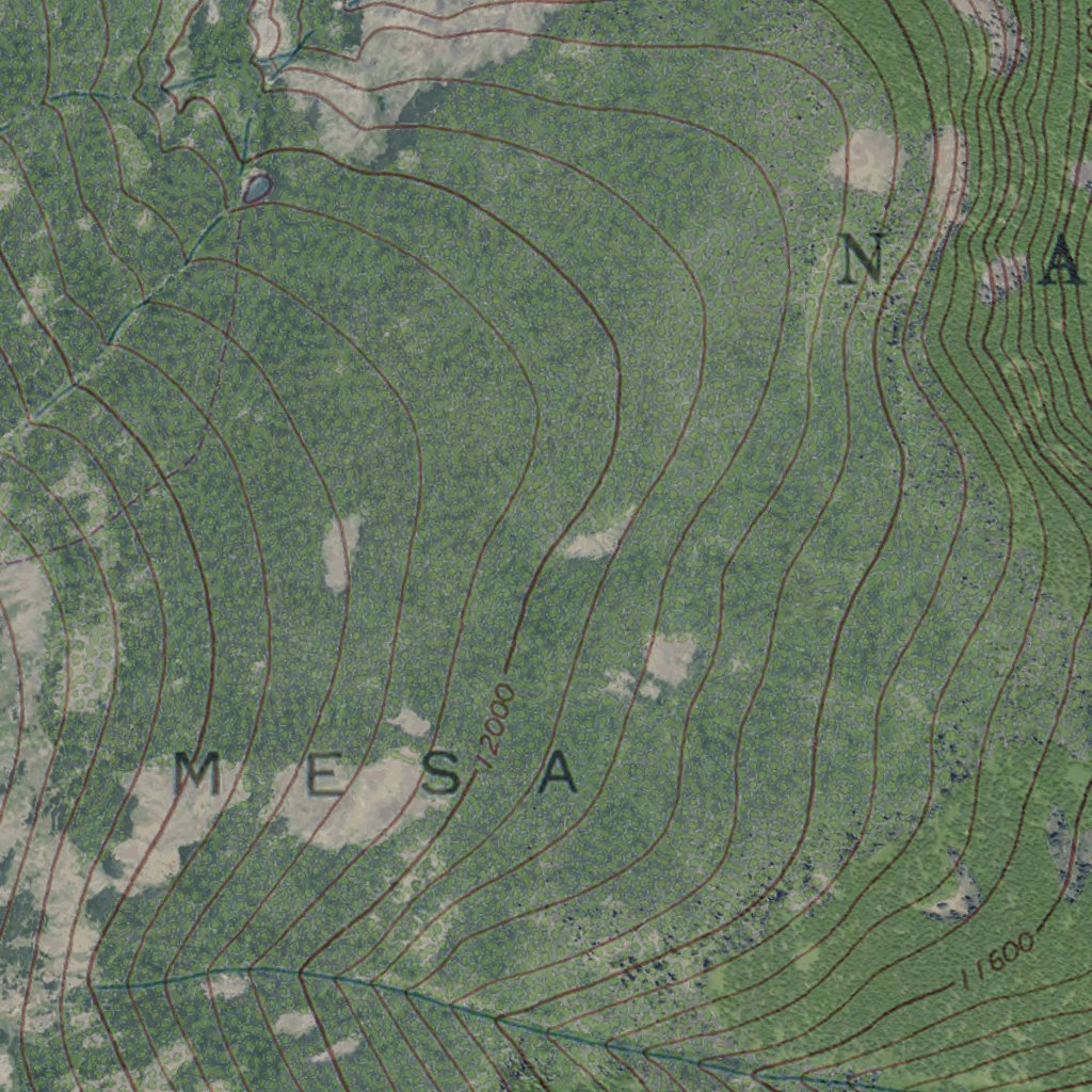 CO-Cannibal Plateau: GeoChange 1962-2011 Map by Western Michigan ...