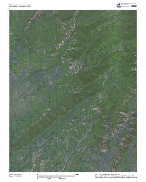 CO-X Lazy F Ranch: GeoChange 1955-2011 Preview 1