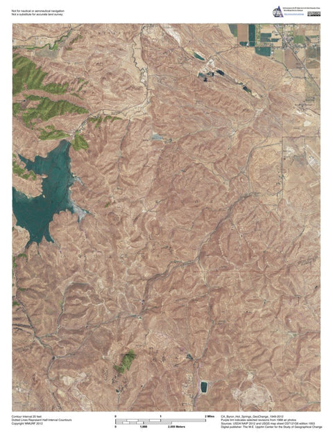 CA-Byron Hot Springs: GeoChange 1949-2012 Preview 1
