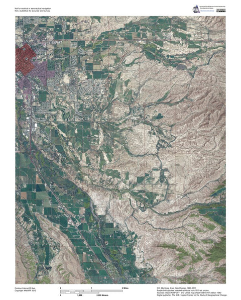 CO-Montrose East: GeoChange 1960-2011 Preview 1