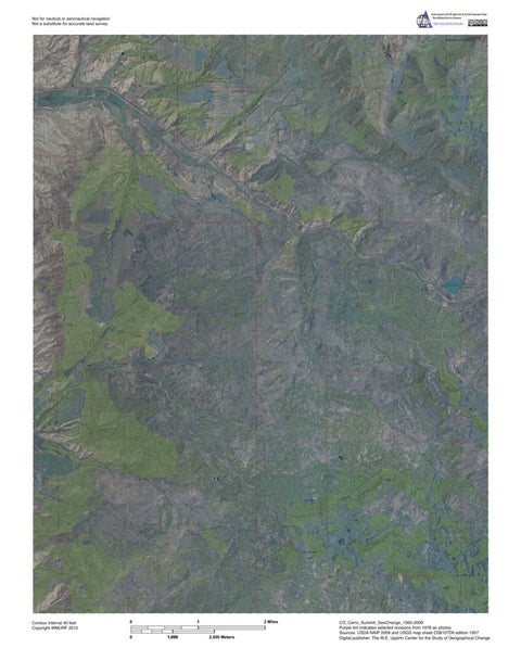 CO-Cerro Summit: GeoChange 1955-2009 Preview 1