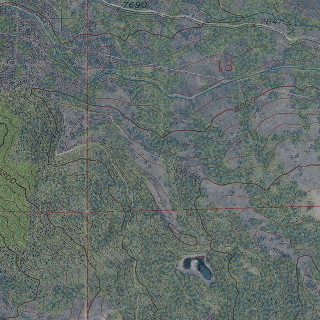 CO-Cerro Summit: GeoChange 1955-2009 Map by Western Michigan University ...