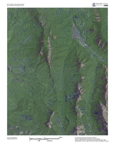 CO-Courthouse Mountain: GeoChange 1962-2011 Preview 1