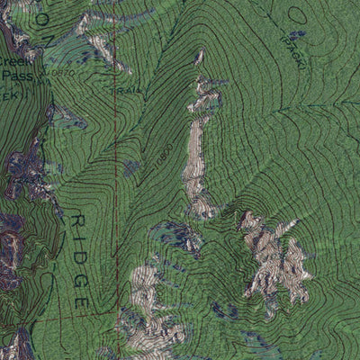 CO-Courthouse Mountain: GeoChange 1962-2011 Preview 3
