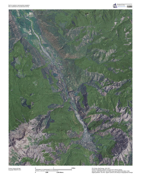 CO-Ouray: GeoChange 1951-2011 Preview 1