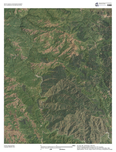 CA-Eylar Mtn.: GeoChange 1953-2012 Preview 1