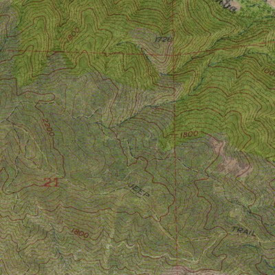 CA-Wilcox Ridge: GeoChange 1953-2012 Preview 2