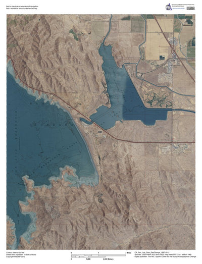 CA-San Luis Dam: GeoChange 1967-2012 Preview 1