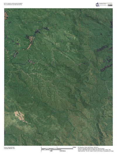 CA-Buckhorn Peak: GeoChange 1945-2012 Preview 1