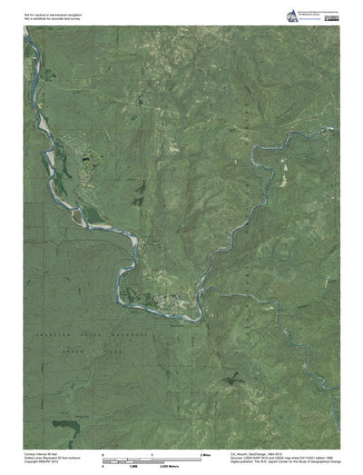 CA-Hiouchi Canyon: GeoChange 1964-2012 Preview 1