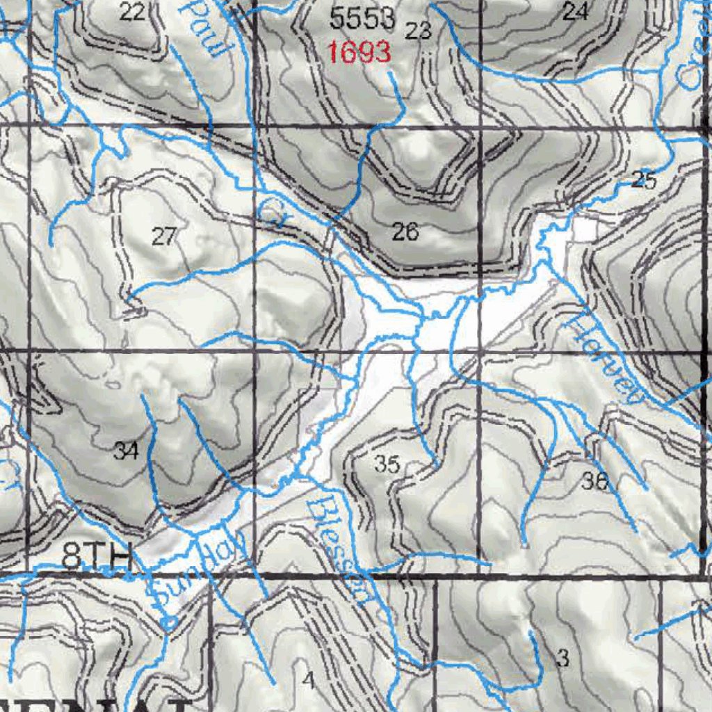 Flathead National Forest Talley Lake Ranger District Map by MontanaGPS ...