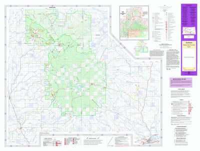 Gallatin NF Visitor Map North East 2013 Preview 1