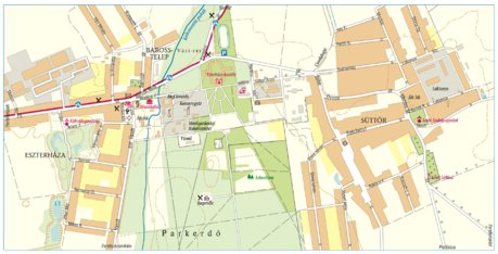 Fertőd city map, várostérkép Preview 1