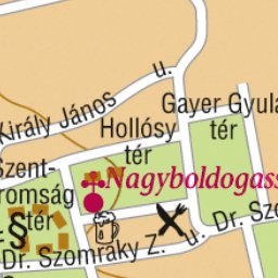 Celldömölk city map, várostérkép Preview 3