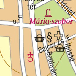 Jánosháza city map, várostérkép Preview 2