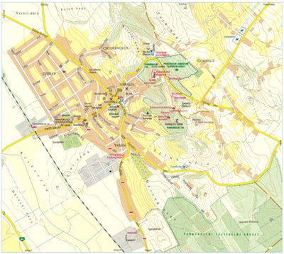 Pannonhalma turistatérkép, tourist map Preview 1