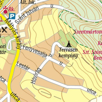 Pannonhalma turistatérkép, tourist map Preview 2