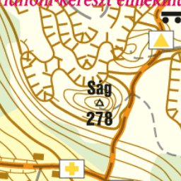 Seghe Map Ság, Ság-hegy turistatérkép, tourist Map by Szarvas Andras private ...