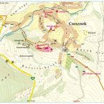 Csesznek turistatérkép, tourist map Preview 1