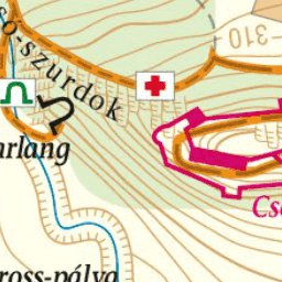 Csesznek turistatérkép, tourist map Preview 3