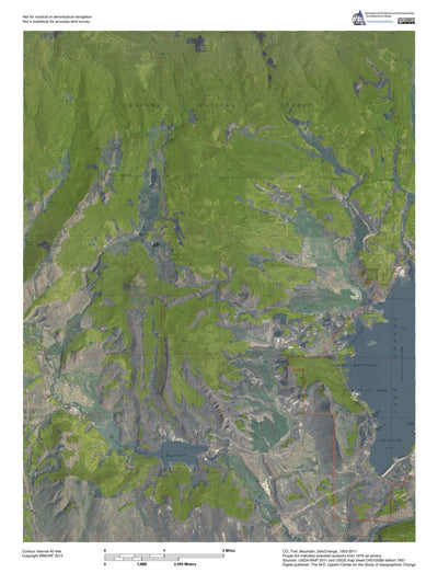 CO-Trail Mountain: GeoChange 1953-2011 Preview 1