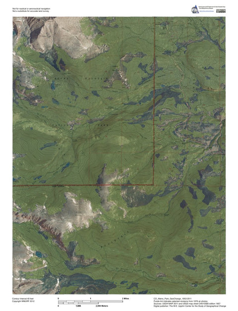 CO-Allens Park: GeoChange 1953-2011 Preview 1
