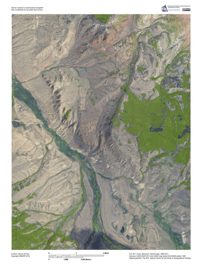 CO-WY-Crazy Mountain: GeoChange 1966-2011 Preview 1