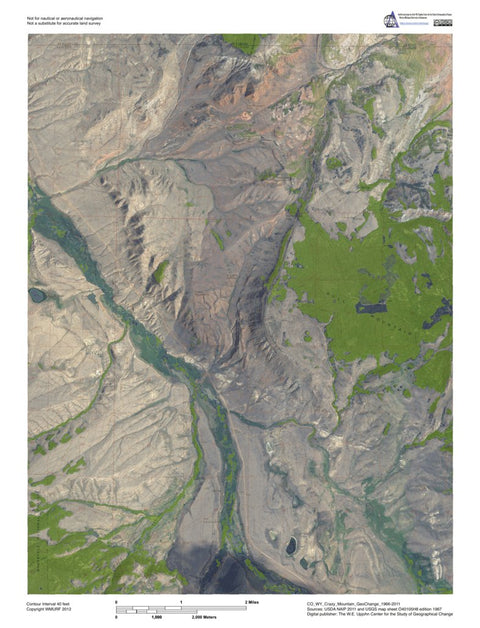 CO-WY-Crazy Mountain: GeoChange 1966-2011 Preview 1