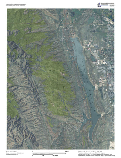 CO-Horsetooth Reservoir: GeoChange 1958-2011 Preview 1