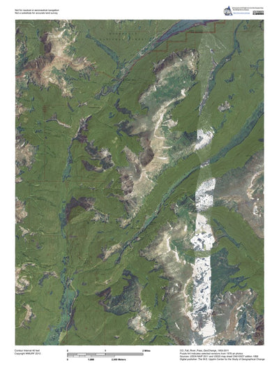 CO-Fall River Pass: GeoChange 1953-2011 Preview 1