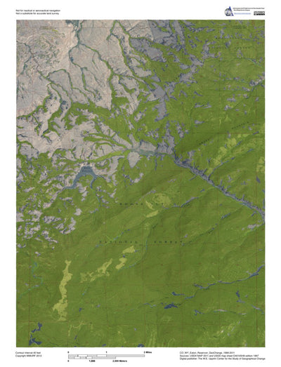 CO-WY-Eaton Reservoir: GeoChange 1966-2011 Preview 1