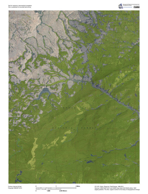 CO-WY-Eaton Reservoir: GeoChange 1966-2011 Preview 1