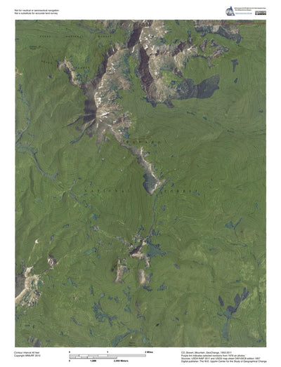 CO-Bowen Mountain: GeoChange 1953-2011 Preview 1