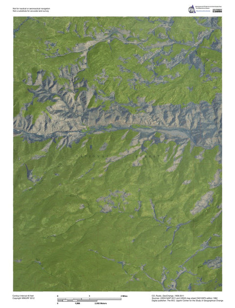 CO-Rustic: GeoChange 1958-2011 Preview 1